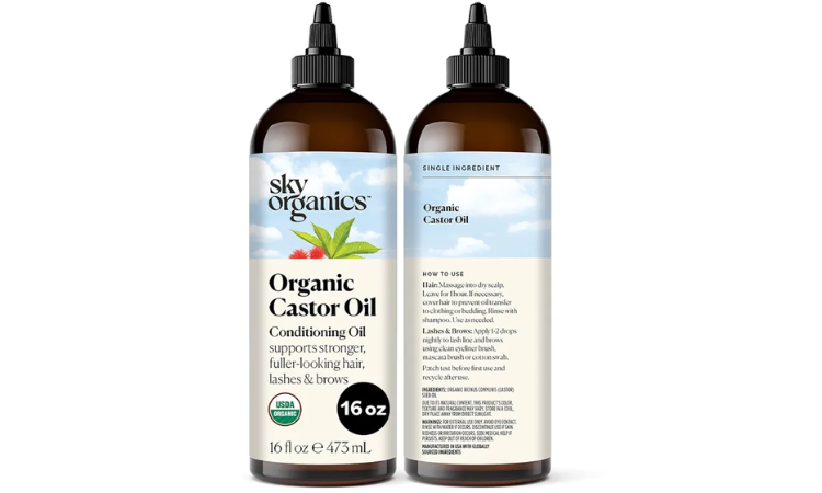 Sky Organics Organic Castor Oil for Boosting Hair Growth Pros and Cons