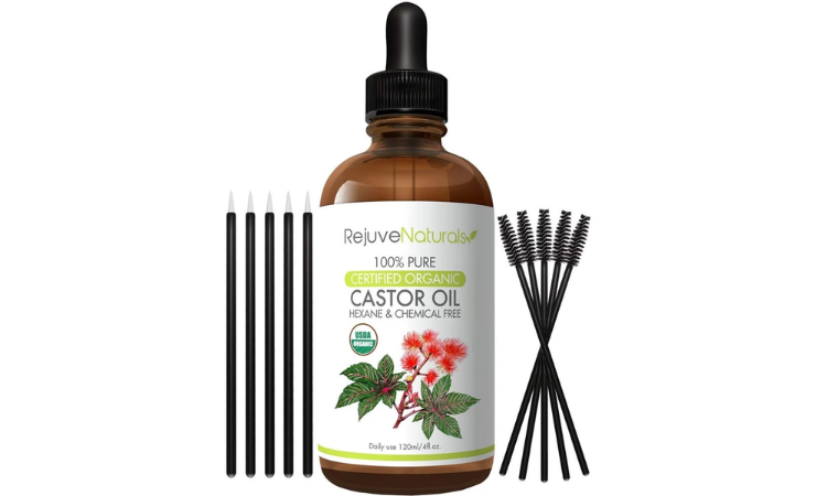 RejuveNaturals Castor Oil: USDA Certified Organic Hair Growth Booster