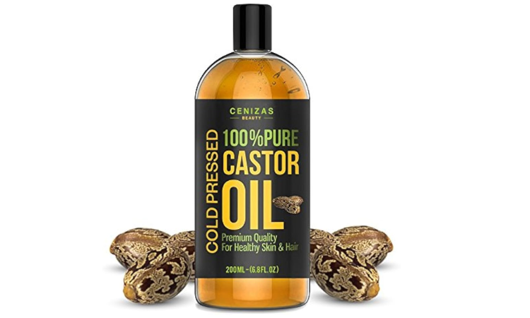 Pure Cold Pressed Castor Oil: Big Bottle for Hair Growth & Skin Care