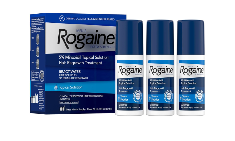 Men's Rogaine 5% Minoxidil Foam for Hair Loss Pros and Cons