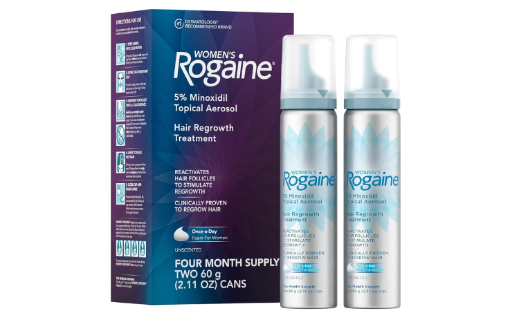 Rogaine Women's 5% Minoxidil Foam Pros and Cons